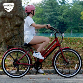26" Kent E-Bike Cruiser | Electric Cruiser Bike for Adults Ages 14+