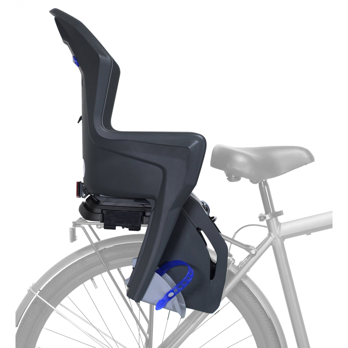 Polisport Koolah CFS Rack Mounted Child Seat | Child Bike Seat for Kids Ages 1 - 5 Years